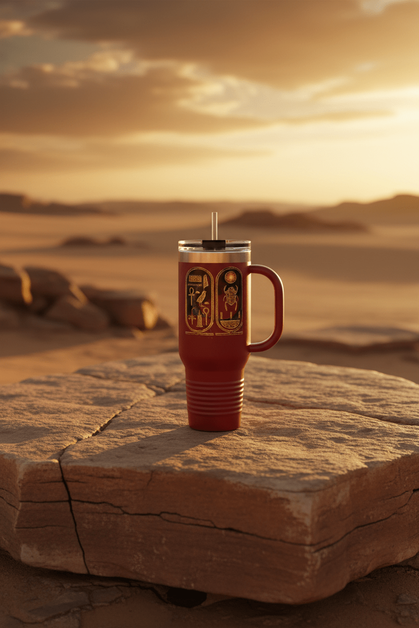 Insulated Travel Mug — Desert Stone