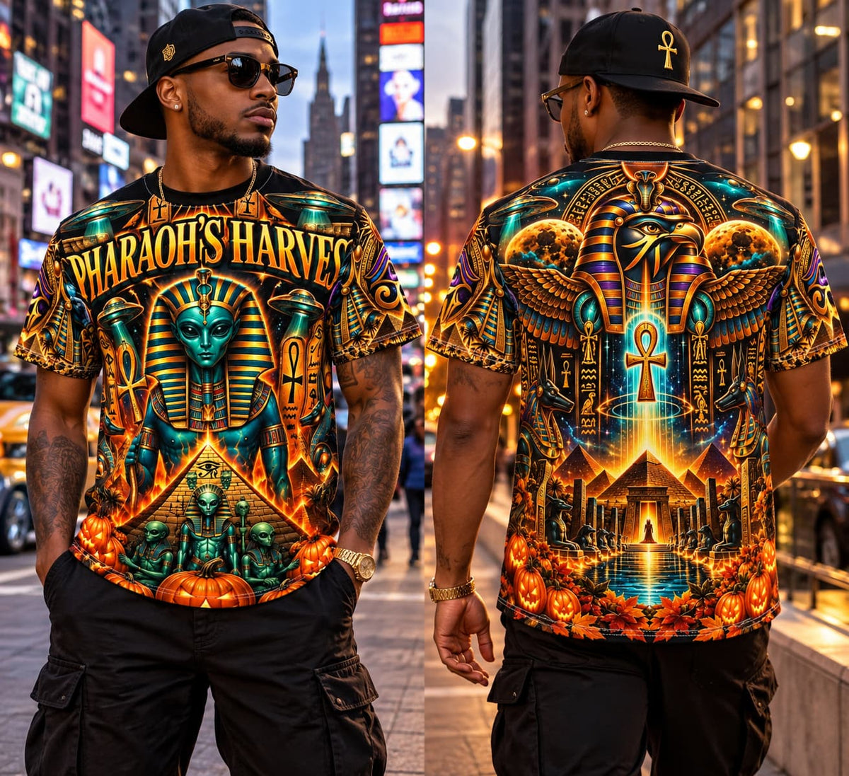 Pharaoh's Harvest All-Over Print Tee