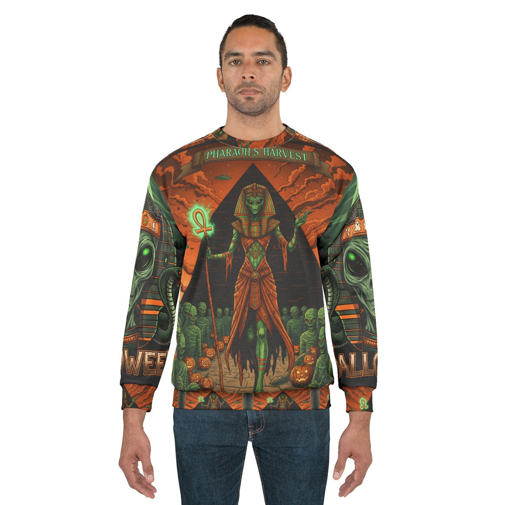 Unisex Sweatshirt (AOP)🎃 Printify