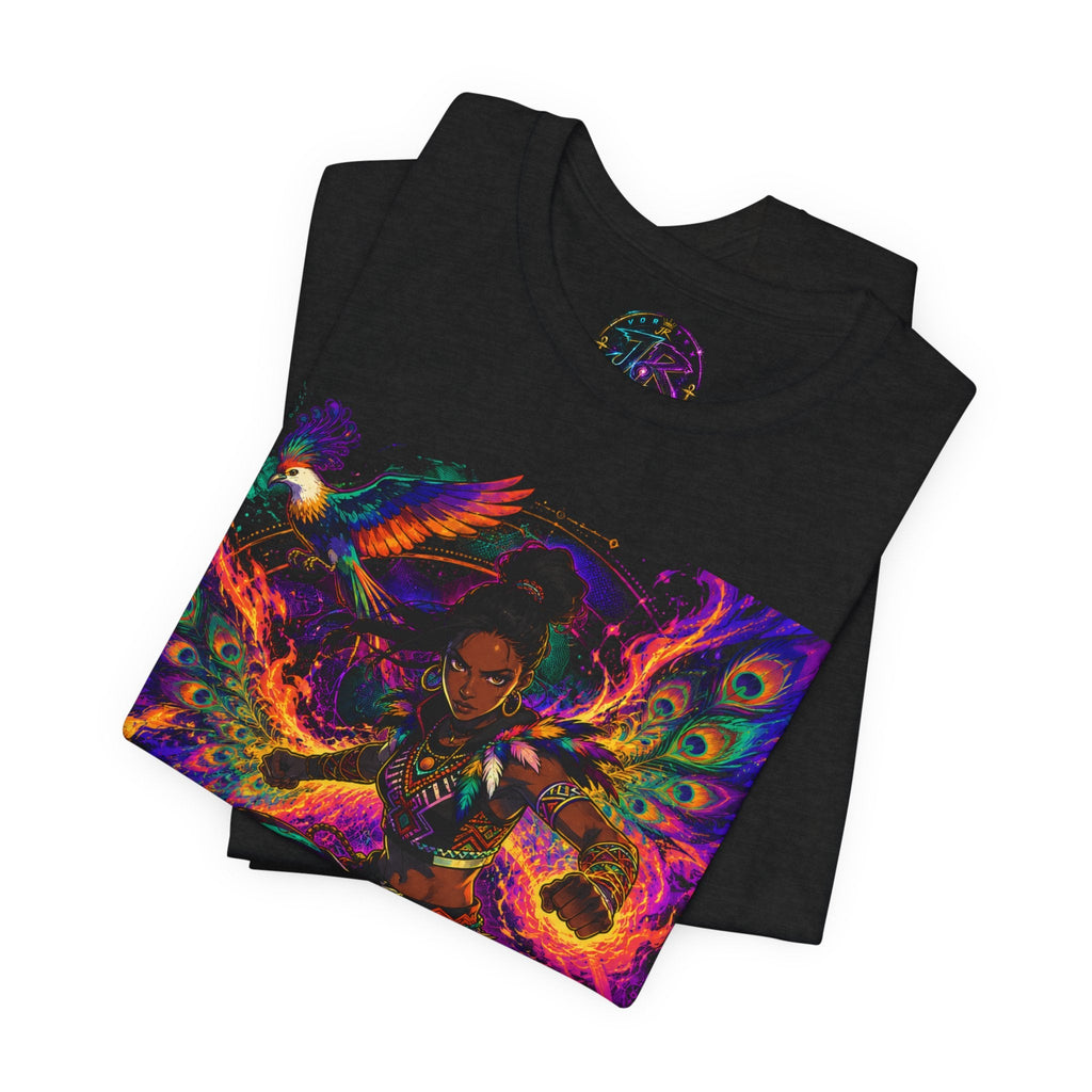 Phoenix Warrior Tee — JR Vortex Ancient Frequency Limited Edition.