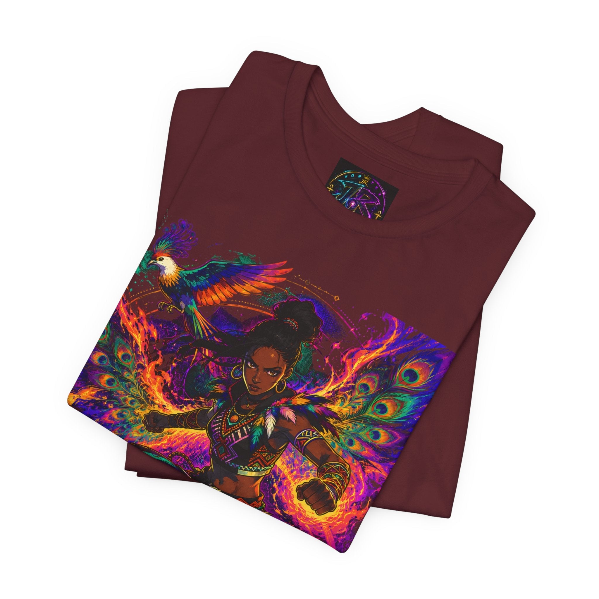 Phoenix Warrior Tee — JR Vortex Ancient Frequency Limited Edition.