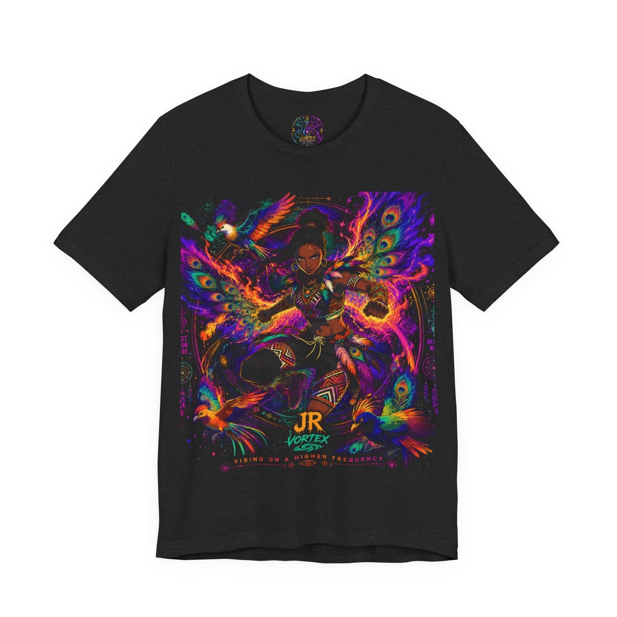 Phoenix Warrior Tee — JR Vortex Ancient Frequency Limited Edition.
