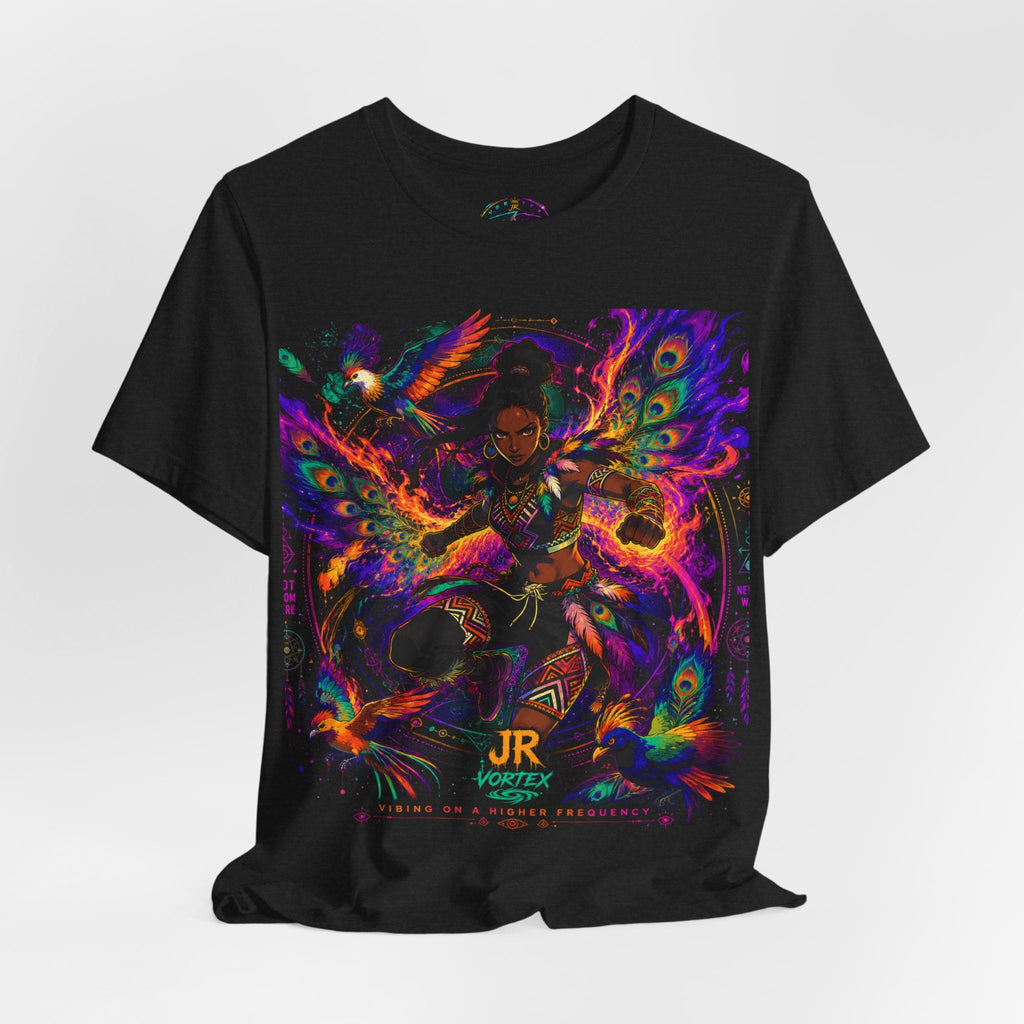 Phoenix Warrior Tee — JR Vortex Ancient Frequency Limited Edition.