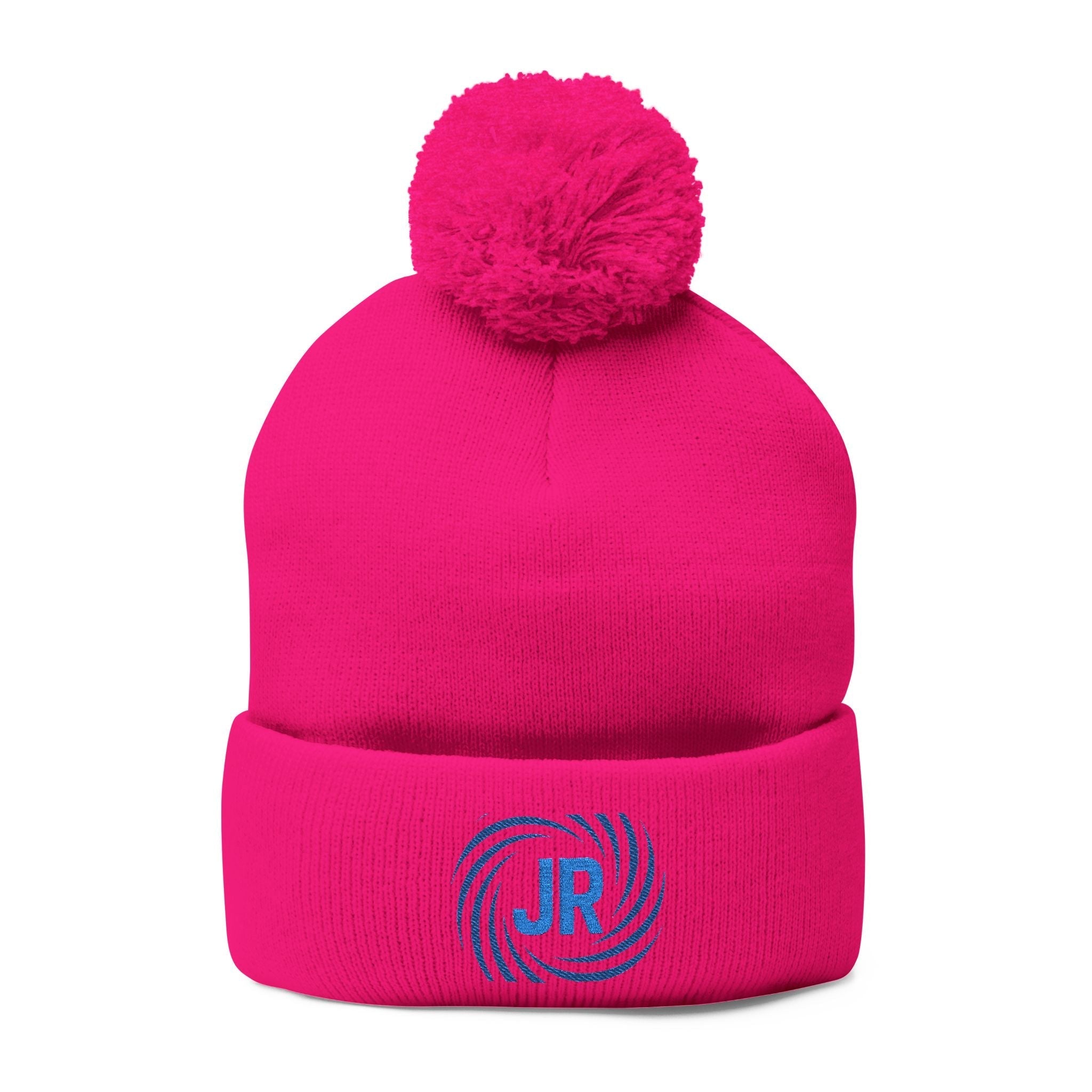 Pom-Pom Knit Cap (Embroidery) Printify