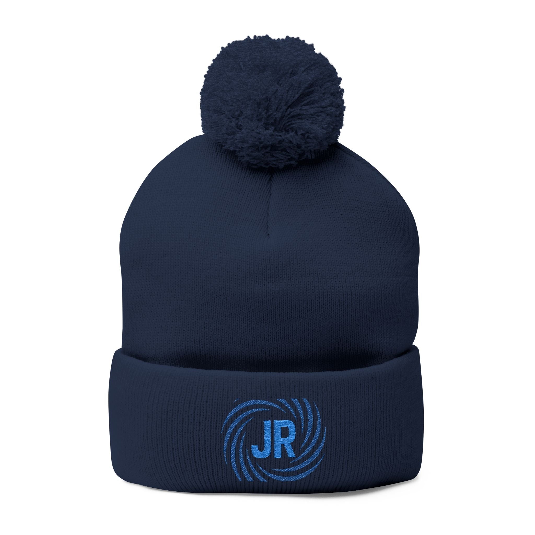 Pom-Pom Knit Cap (Embroidery) Printify