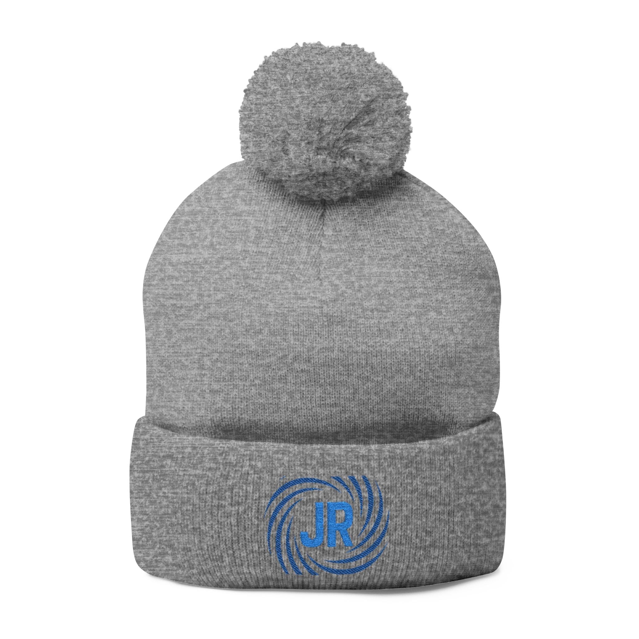 Pom-Pom Knit Cap (Embroidery) Printify