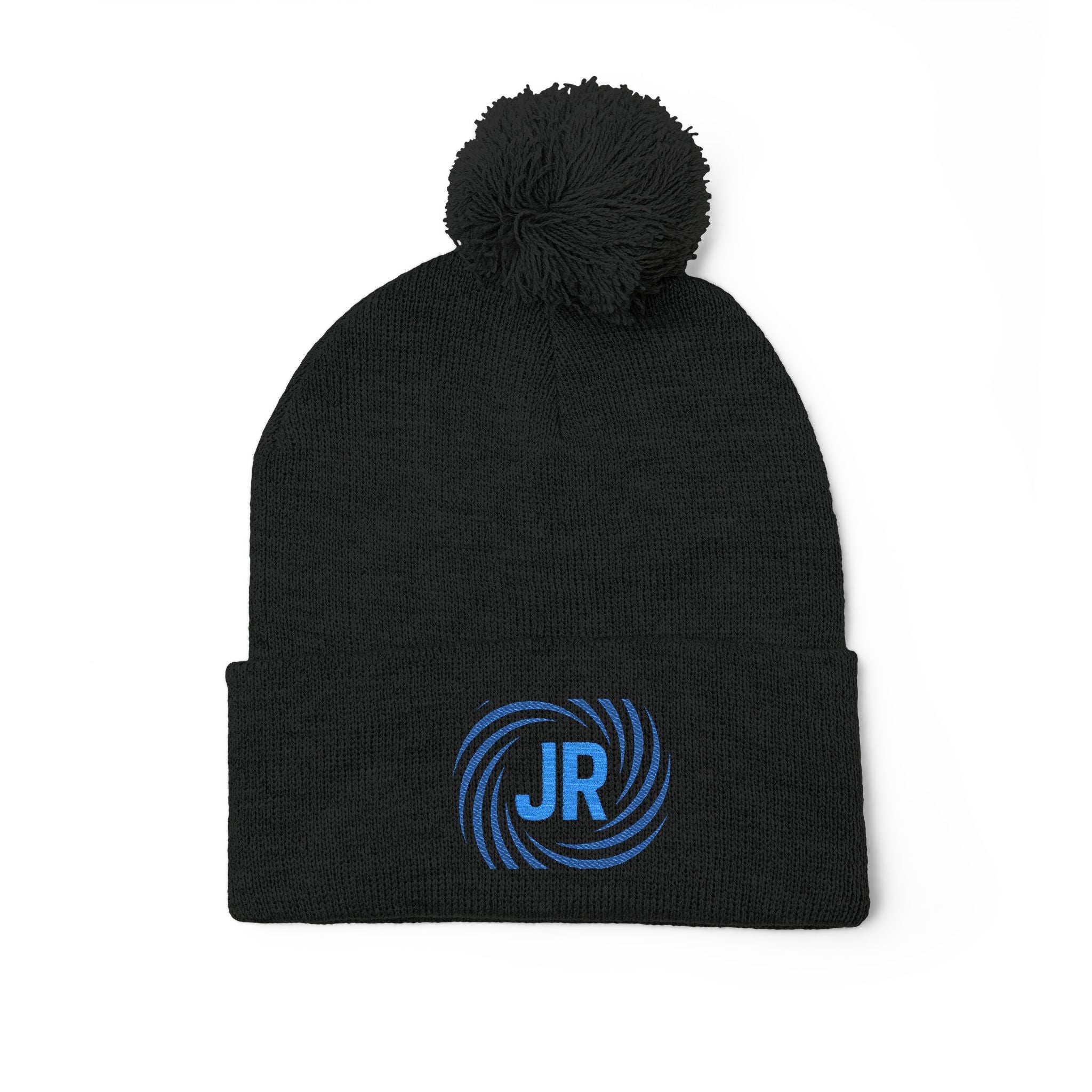 Pom-Pom Knit Cap (Embroidery) Printify