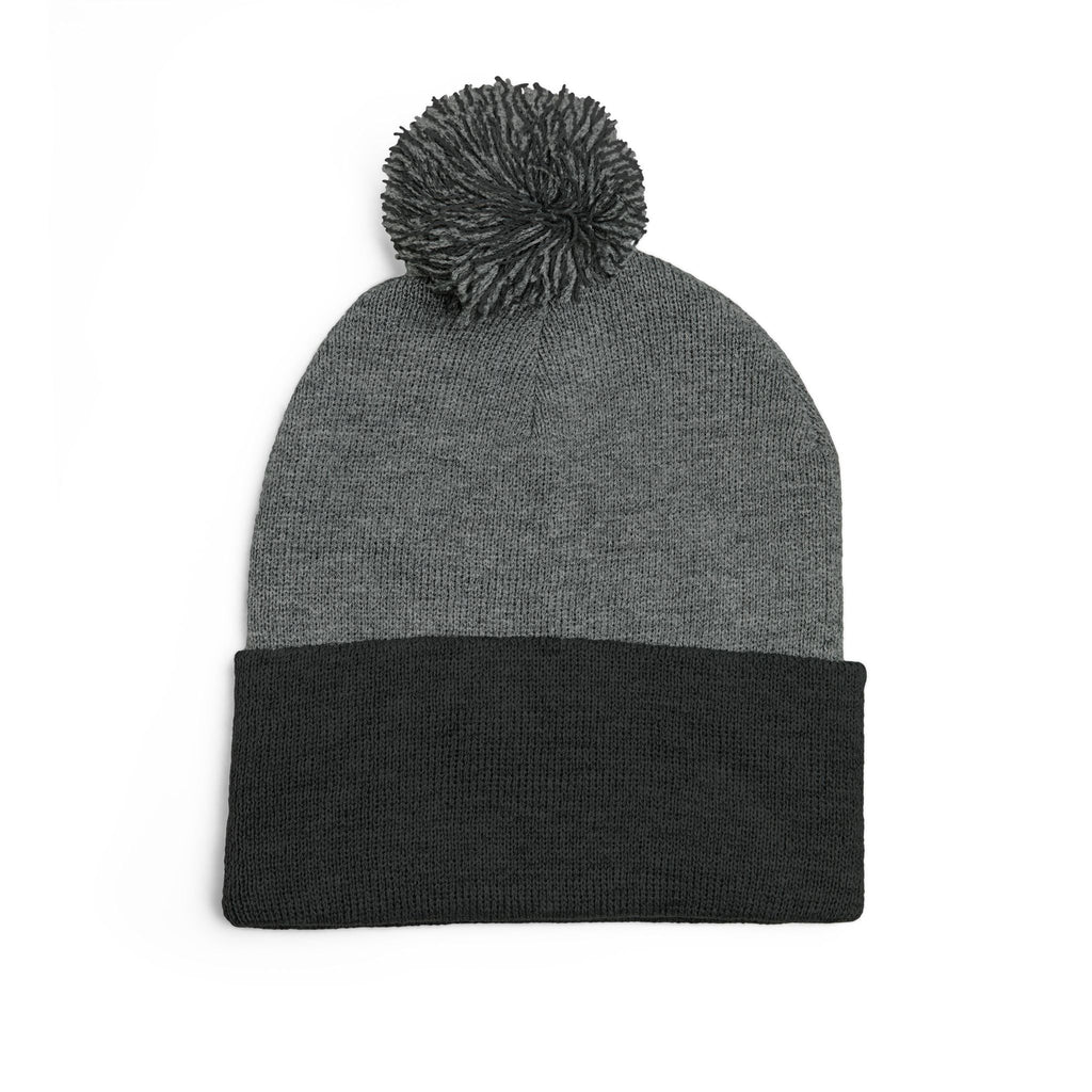 Pom-Pom Knit Cap (Embroidery) Printify