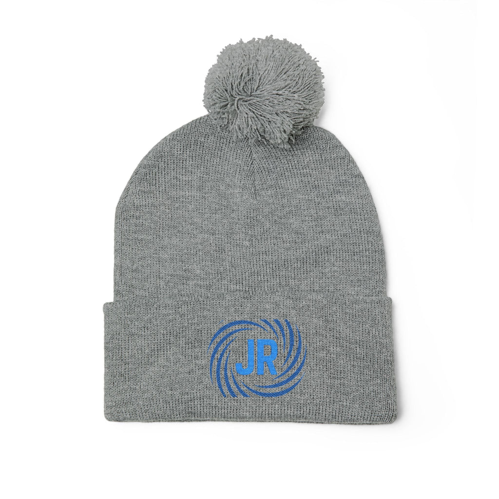 Pom-Pom Knit Cap (Embroidery) Printify