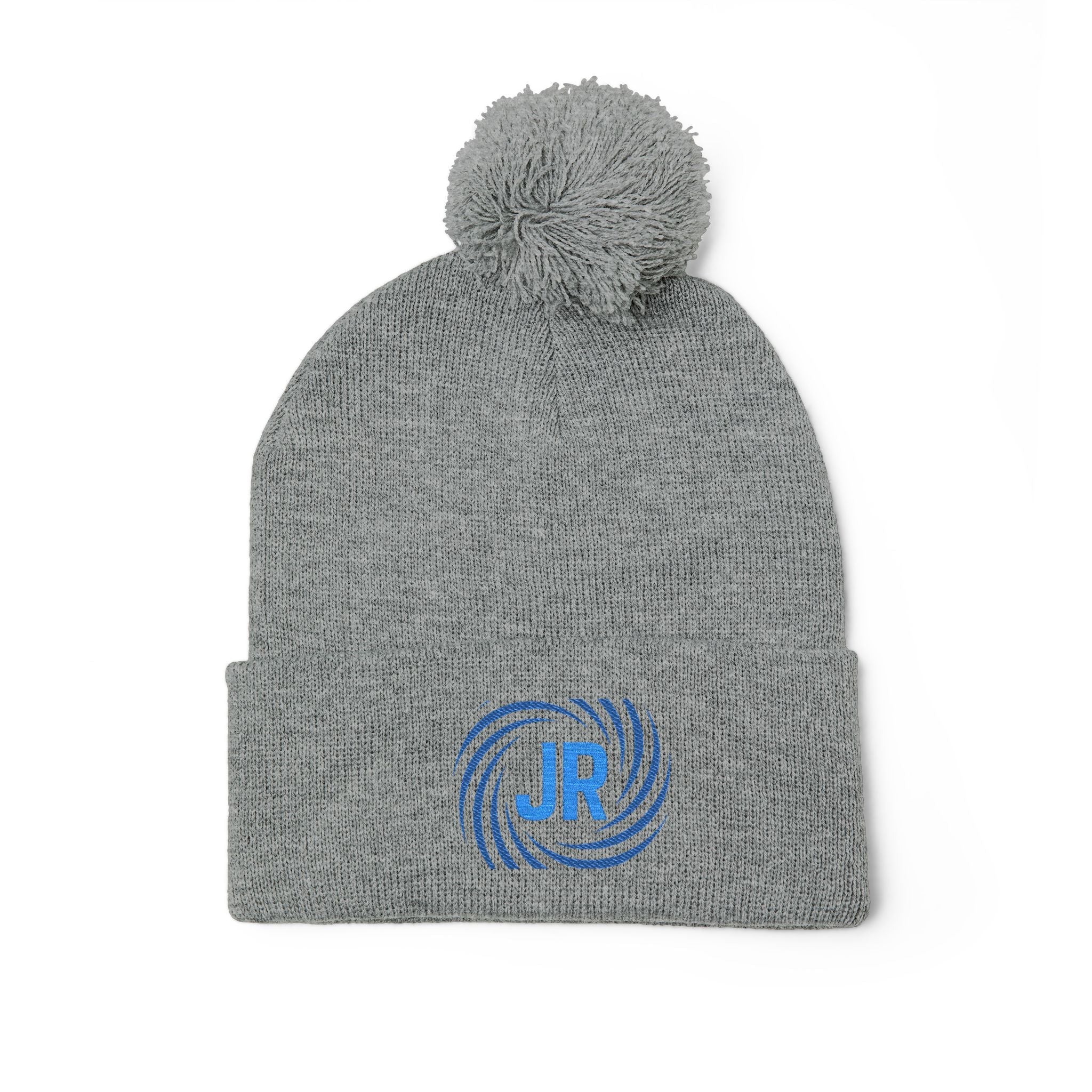 Pom-Pom Knit Cap (Embroidery) Printify