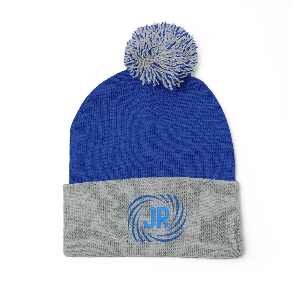Pom-Pom Knit Cap (Embroidery) Printify