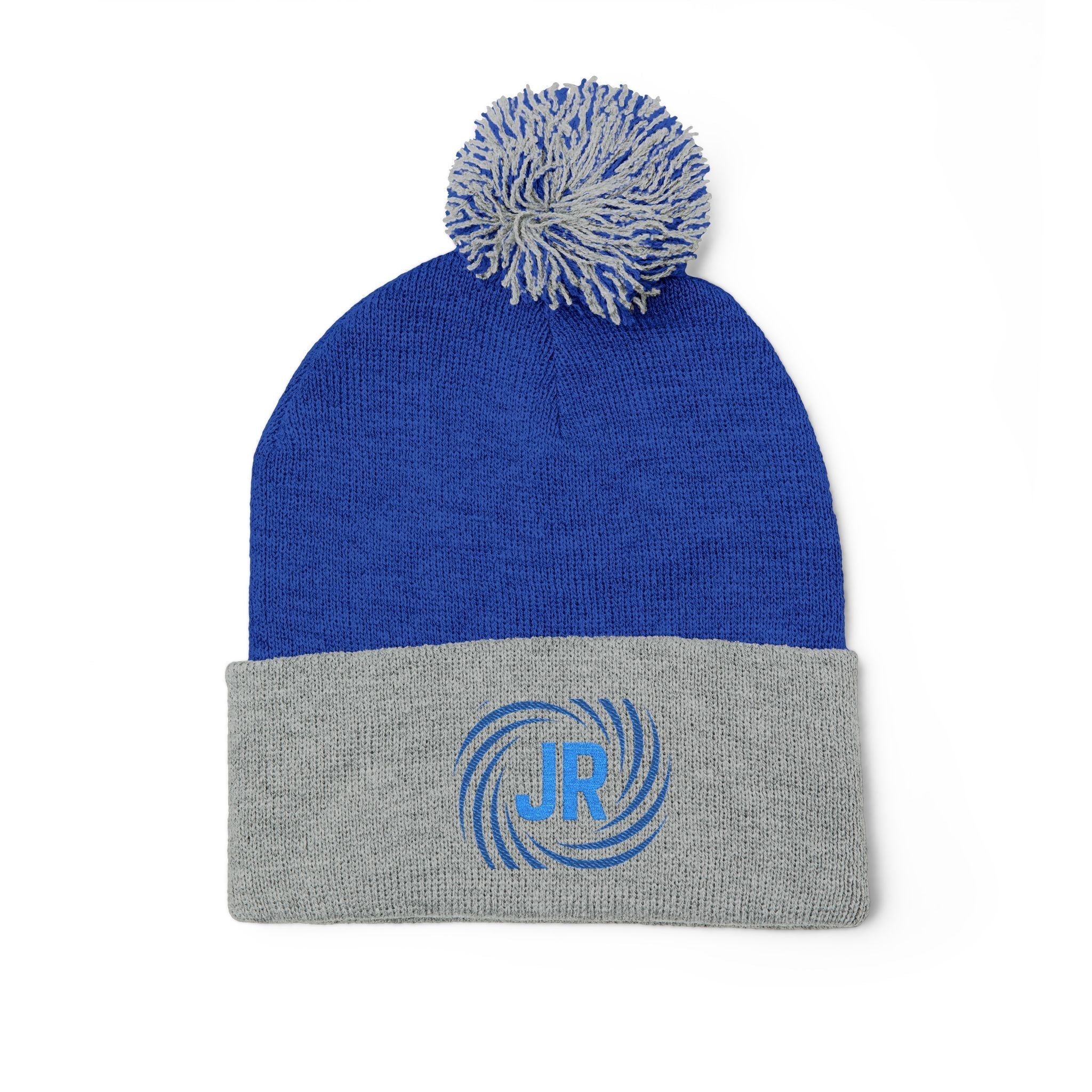 Pom-Pom Knit Cap (Embroidery) Printify