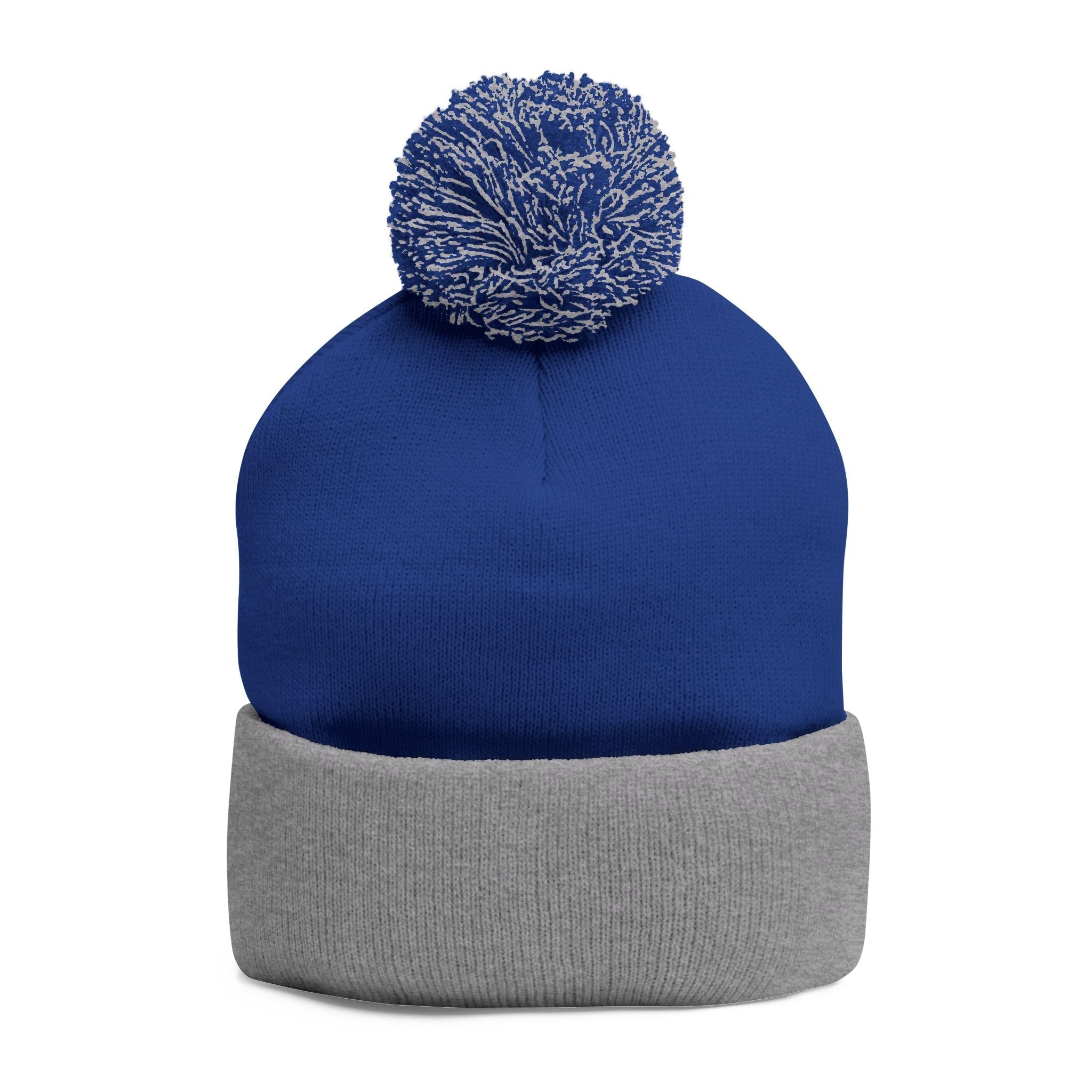 Pom-Pom Knit Cap (Embroidery) Printify