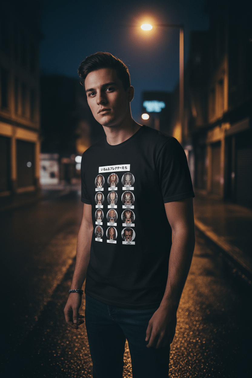 Alien Predator Tee Night Street