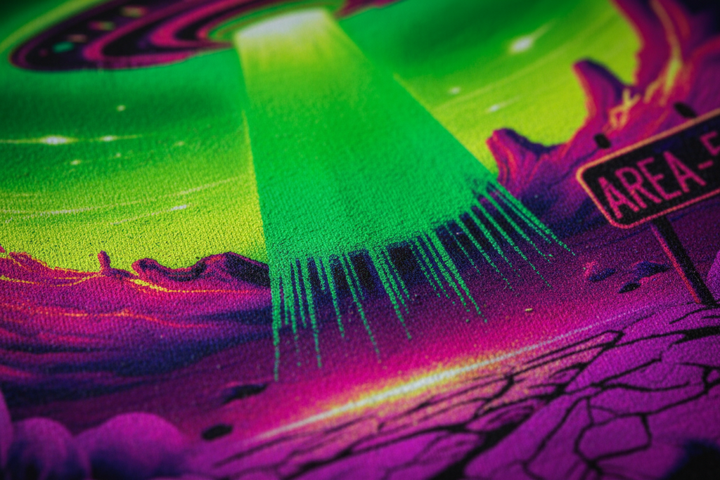 Print texture detail