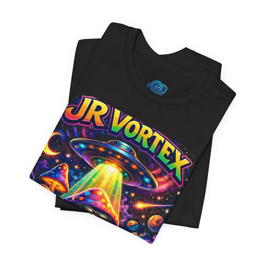 Psychedelic Mushroom Tee — "JR Vortex" Vibing on a Higher Frequency Printify