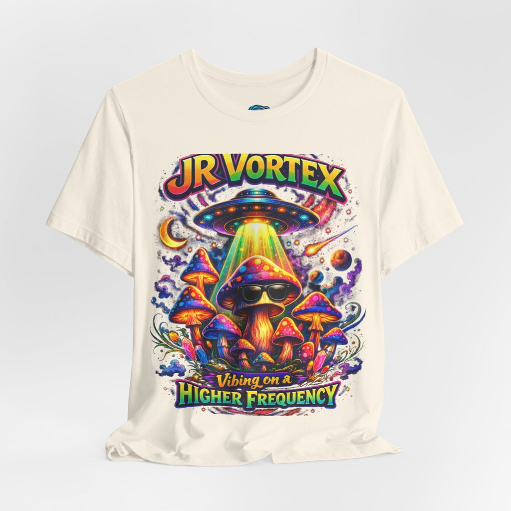 Psychedelic Mushroom Tee — "JR Vortex" Vibing on a Higher Frequency Printify