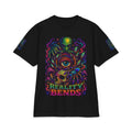 "Reality Bends" Alien Eye Crown Skull Graphic Tee
