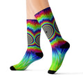 Psychedelic Tie-Dye Socks