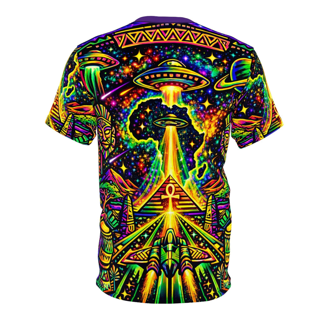 Cosmic Abduction All-Over Tee Printify