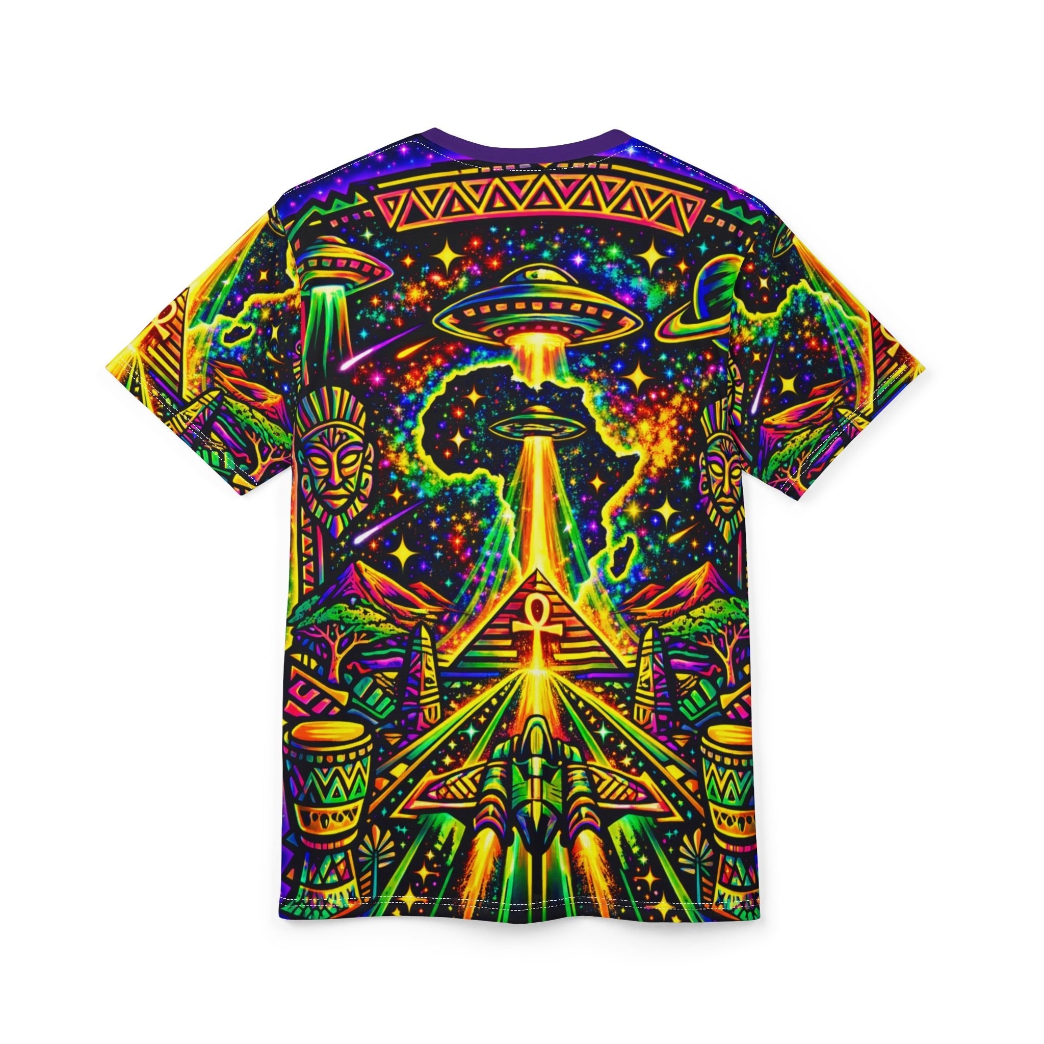 Cosmic Abduction All-Over Tee Printify