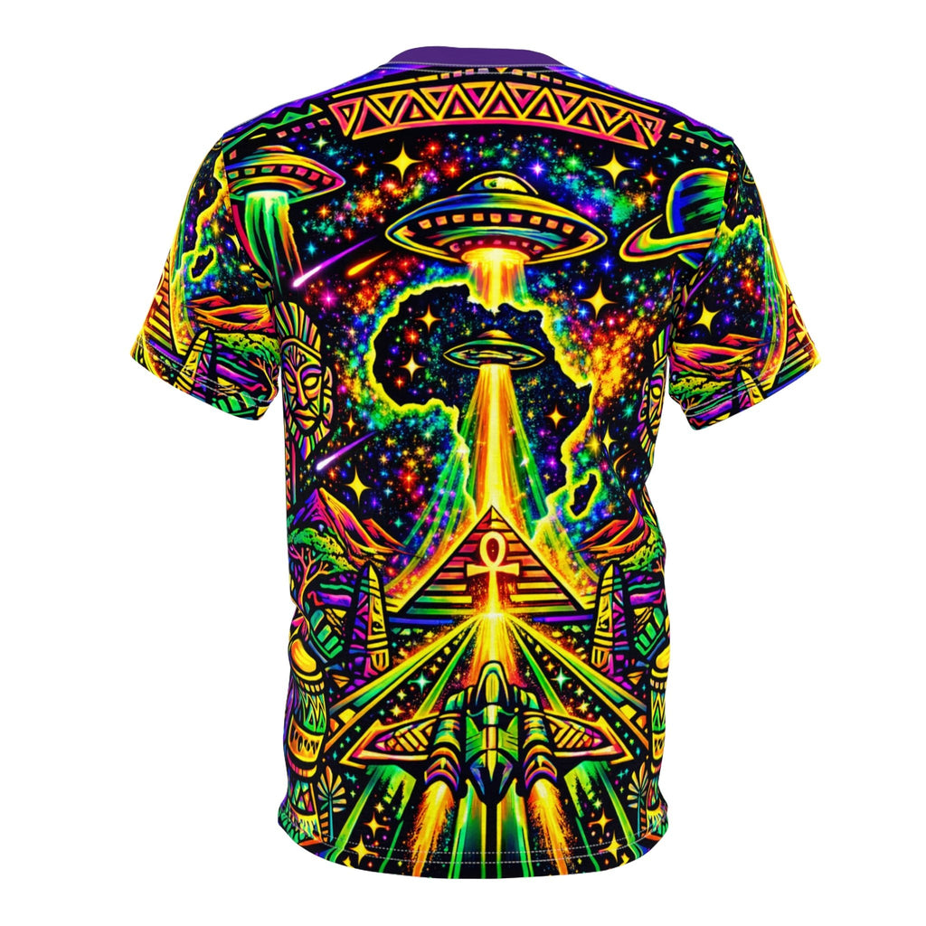 Cosmic Abduction All-Over Tee Printify