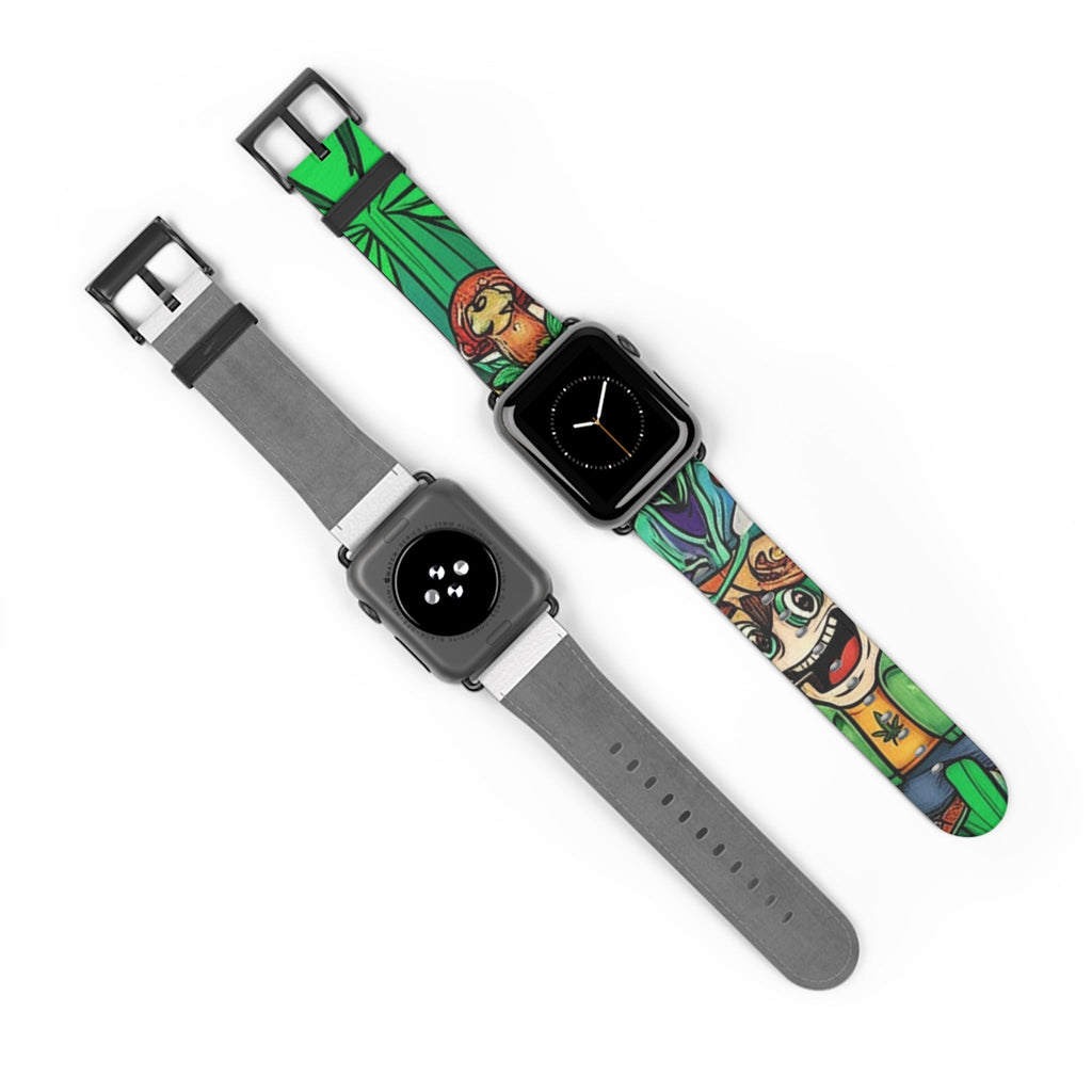 Whimsical Watch Band for Fun-Loving Souls | Colorful Art Band, Unique Gift, Festival Accessory, Fashion Statement, Holiday Present Printify