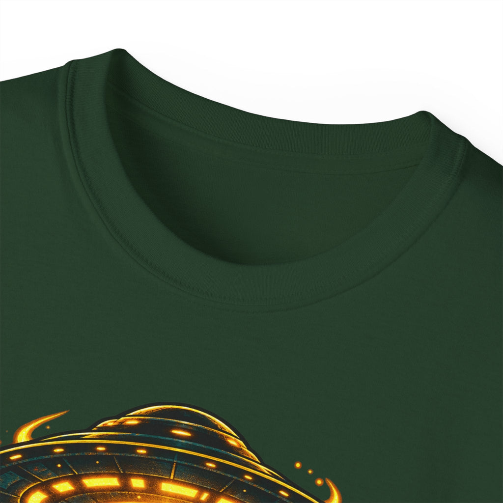 Pumpkin Pharaoh Halloween Tee — Jack-o'-Lantern Alien Mummy Graphic Shirt