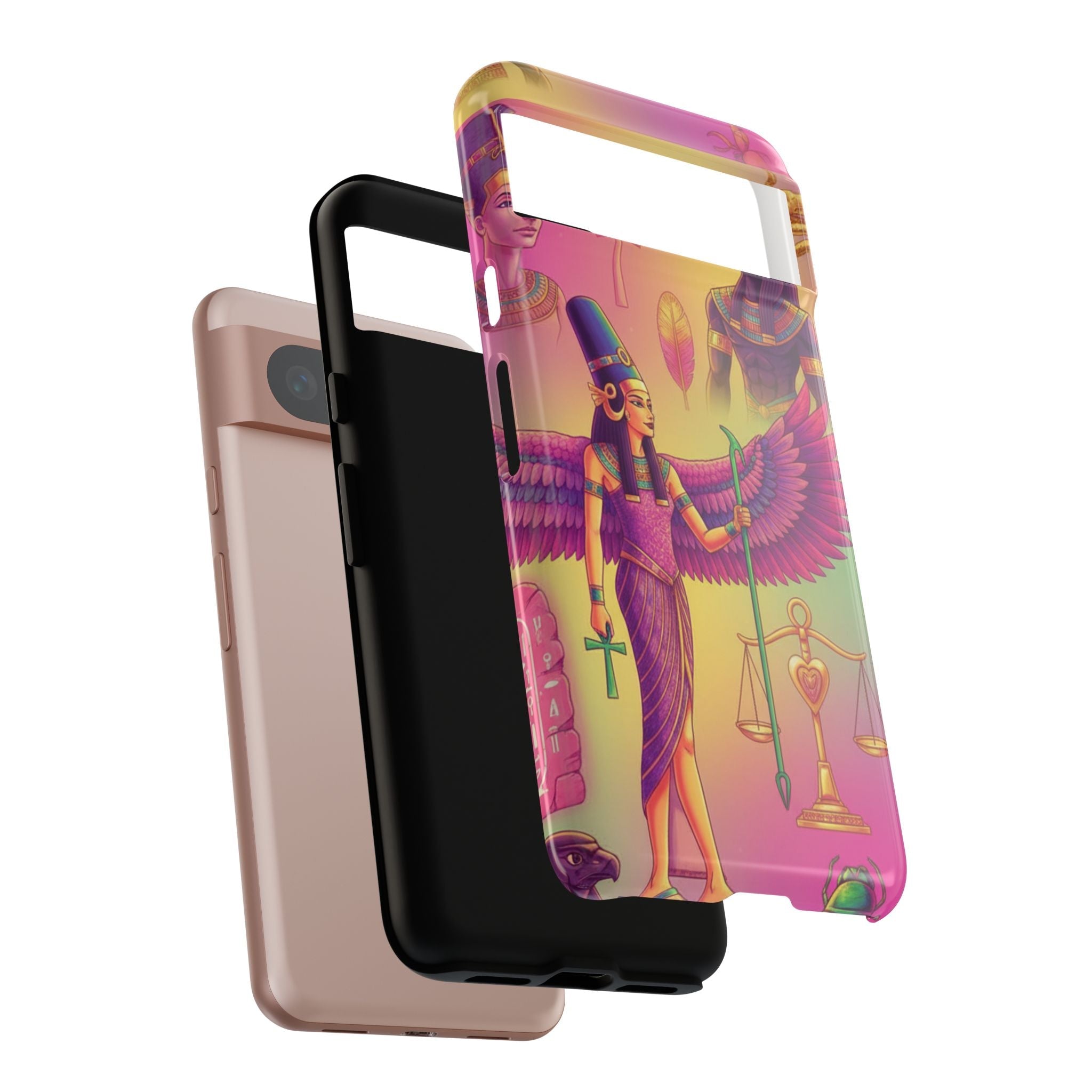 Purple Galaxy Swirl Tough Case — Cosmic Nebula Phone Case Printify