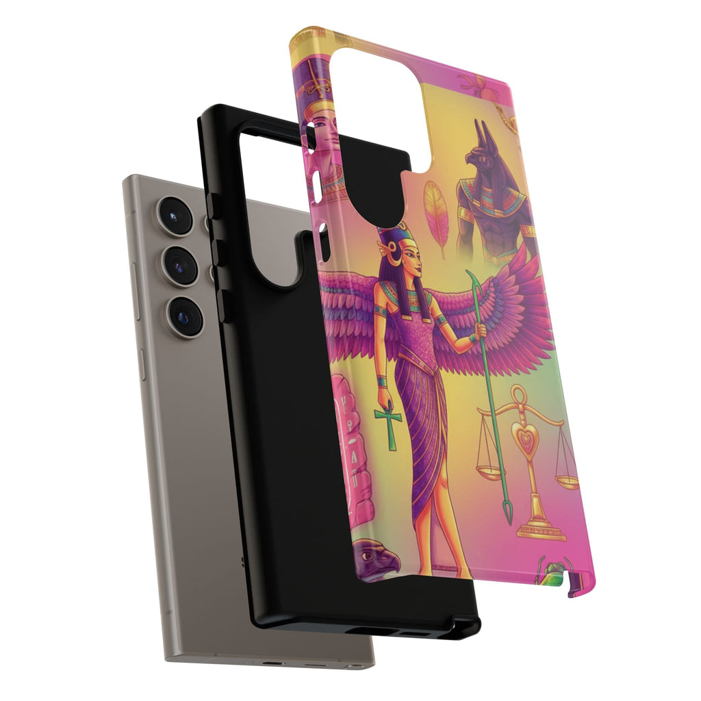 Purple Galaxy Swirl Tough Case — Cosmic Nebula Phone Case Printify