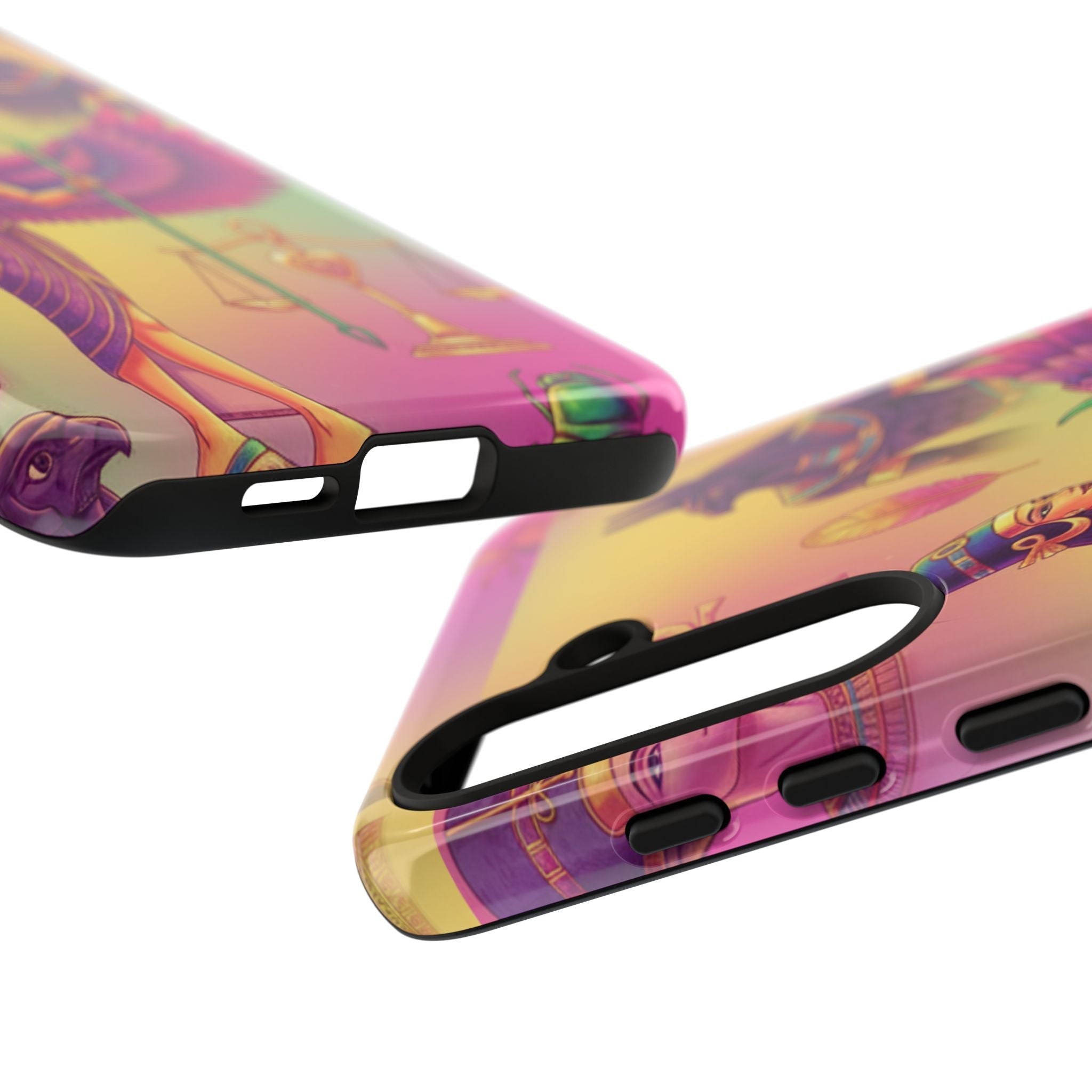 Purple Galaxy Swirl Tough Case — Cosmic Nebula Phone Case Printify