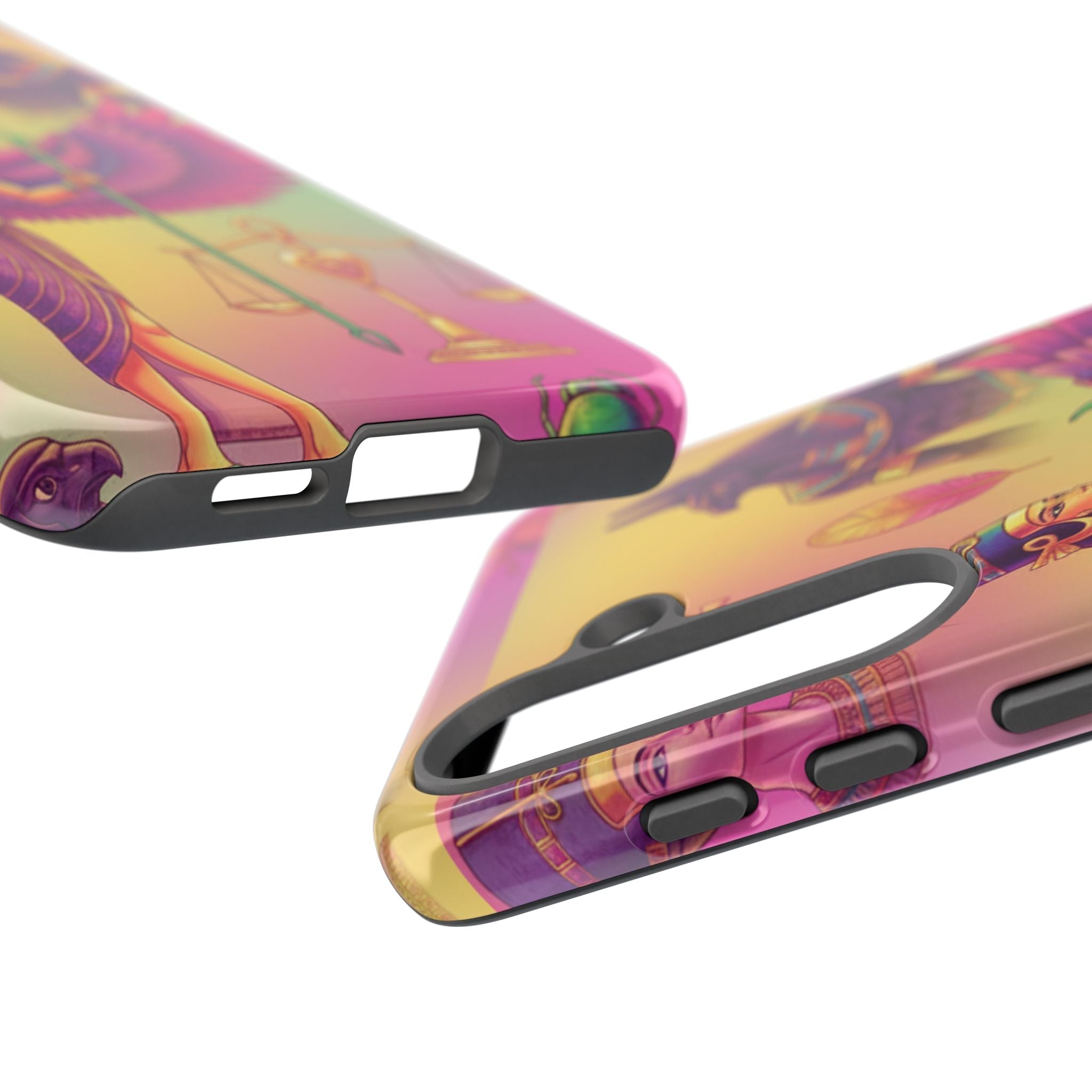 Purple Galaxy Swirl Tough Case — Cosmic Nebula Phone Case Printify