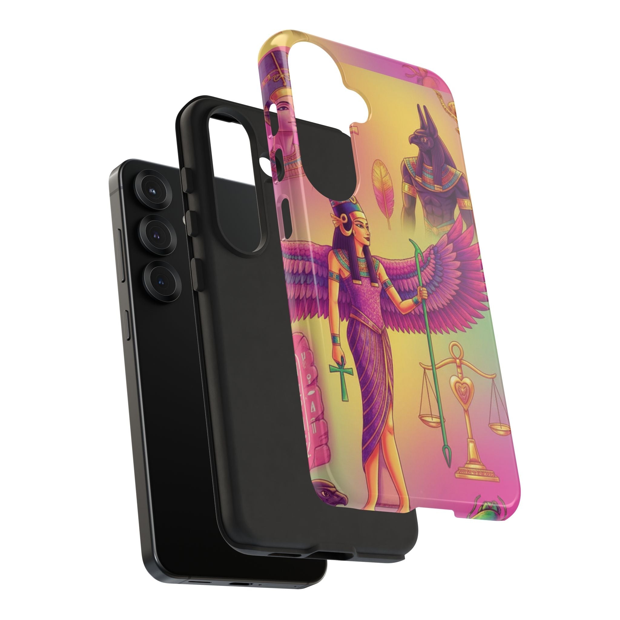 Purple Galaxy Swirl Tough Case — Cosmic Nebula Phone Case Printify