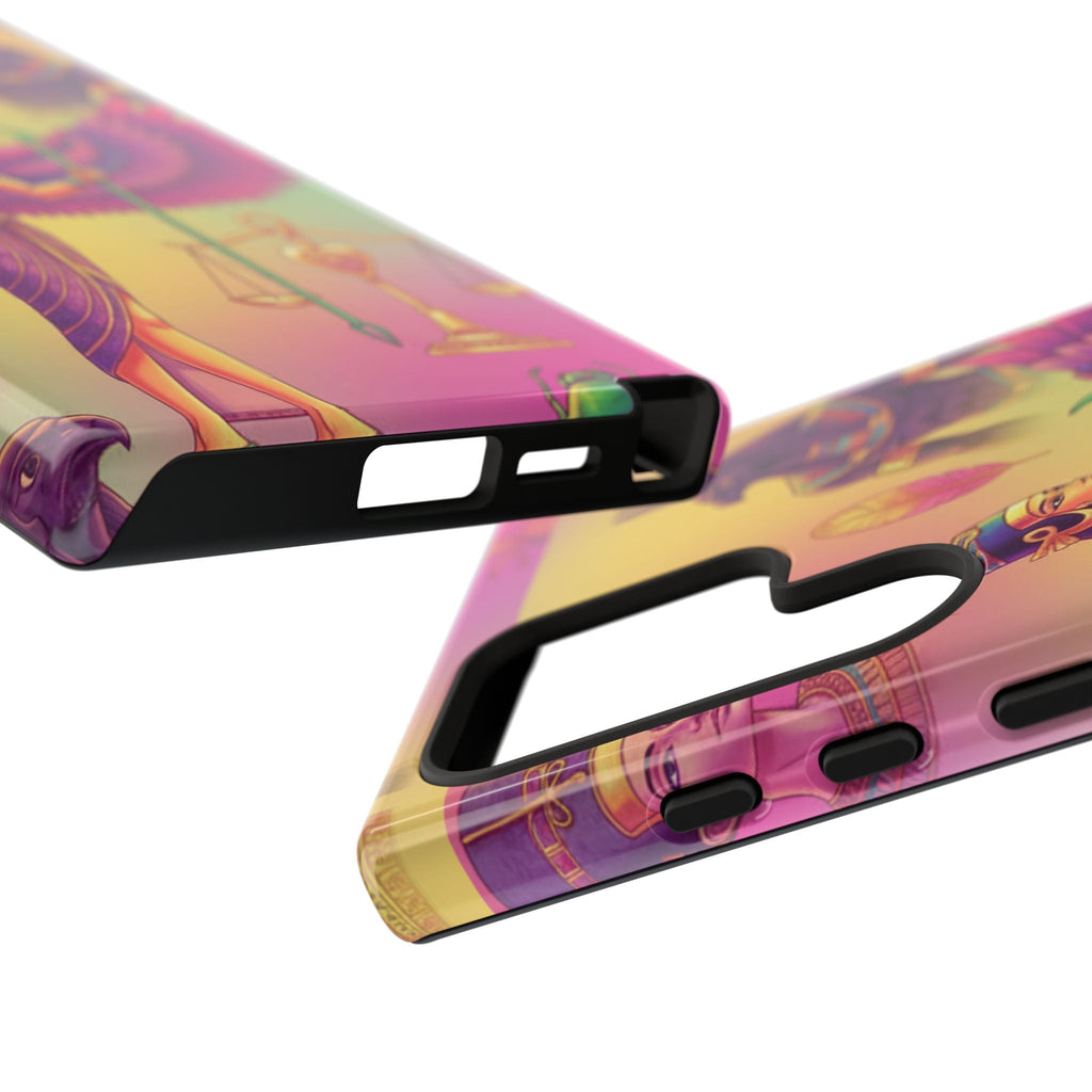 Purple Galaxy Swirl Tough Case — Cosmic Nebula Phone Case Printify