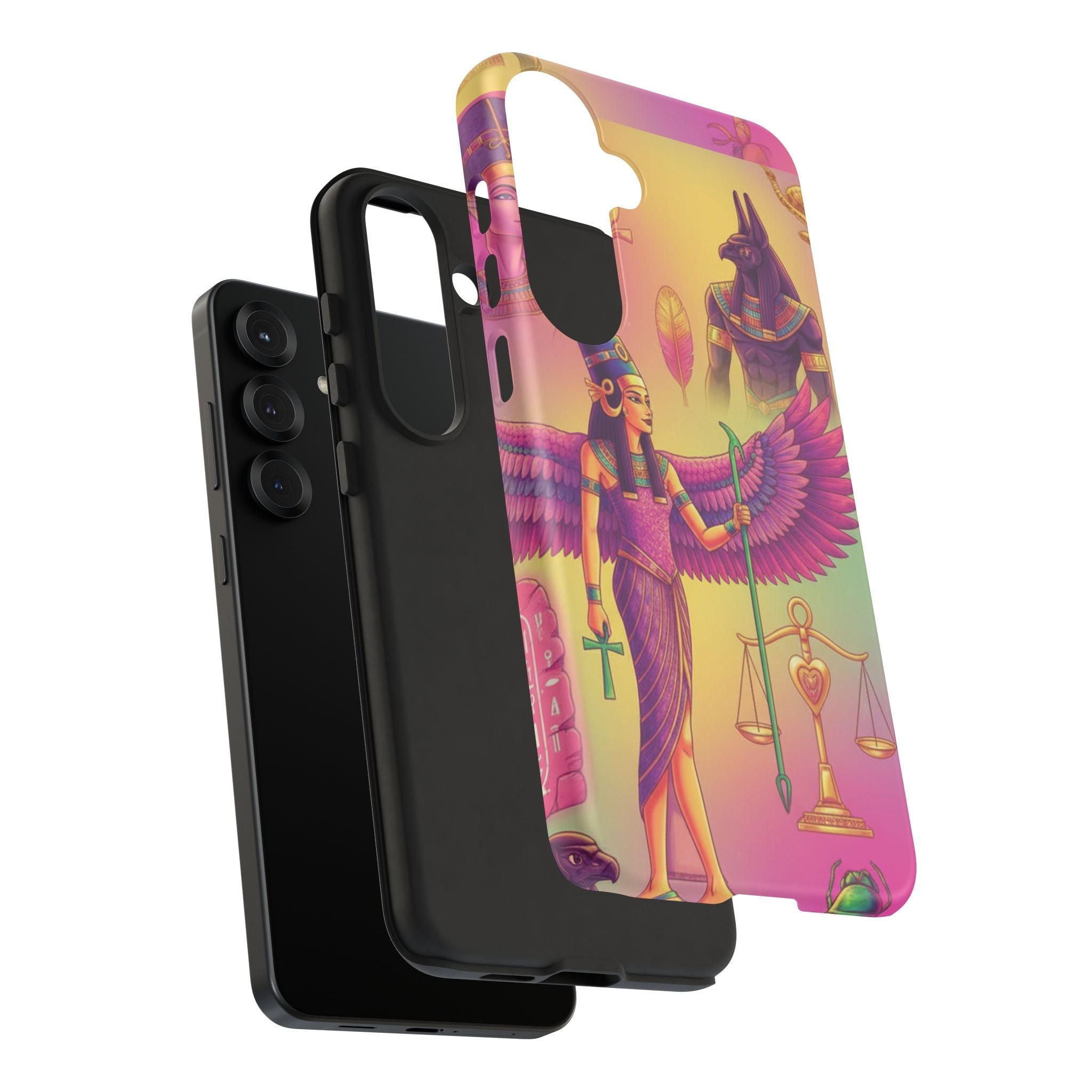 Purple Galaxy Swirl Tough Case — Cosmic Nebula Phone Case Printify