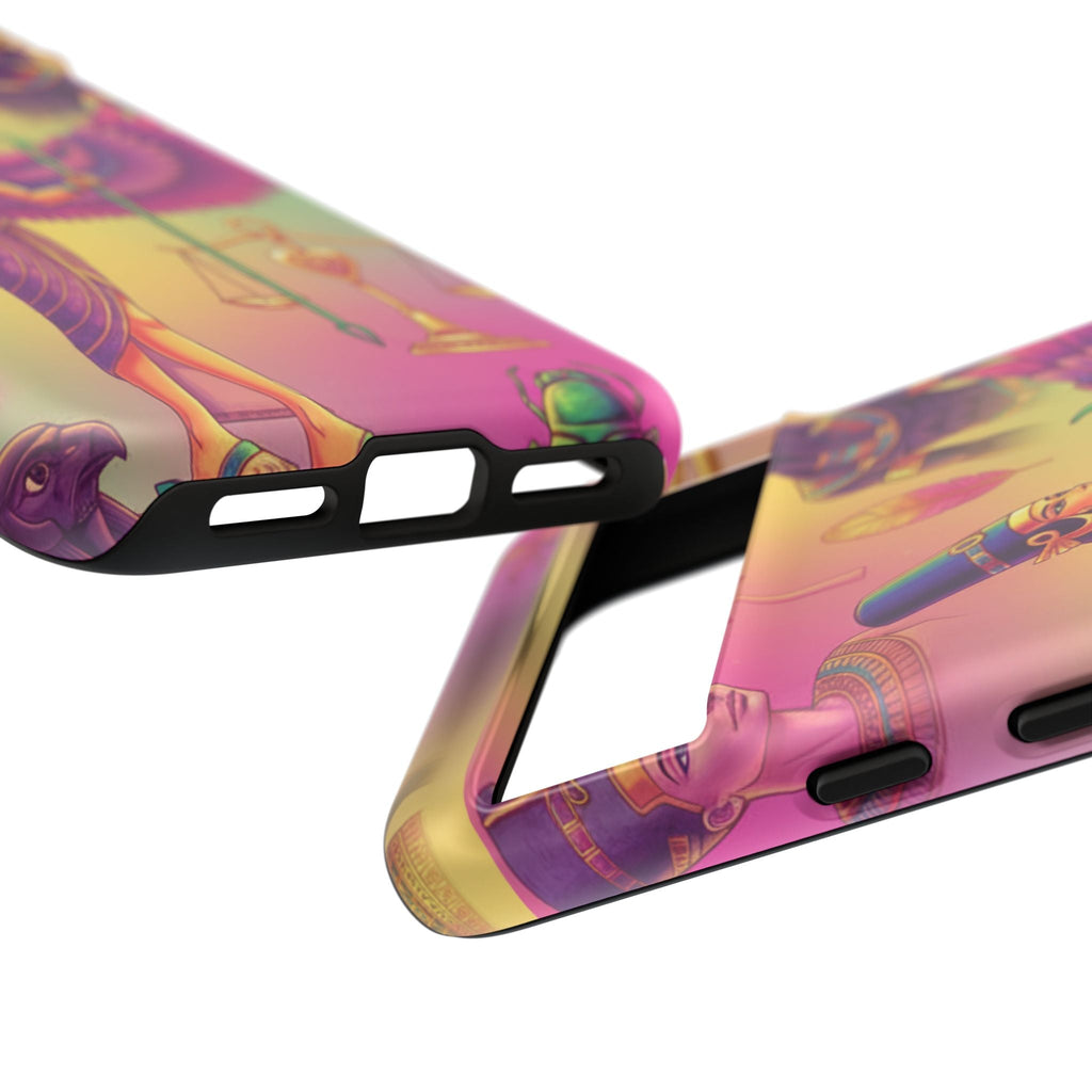 Purple Galaxy Swirl Tough Case — Cosmic Nebula Phone Case Printify