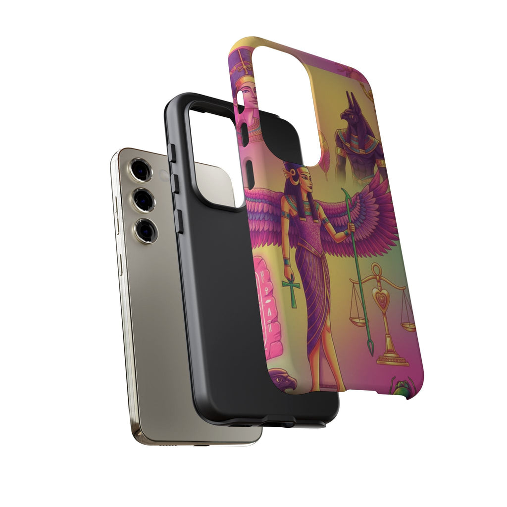 Purple Galaxy Swirl Tough Case — Cosmic Nebula Phone Case Printify