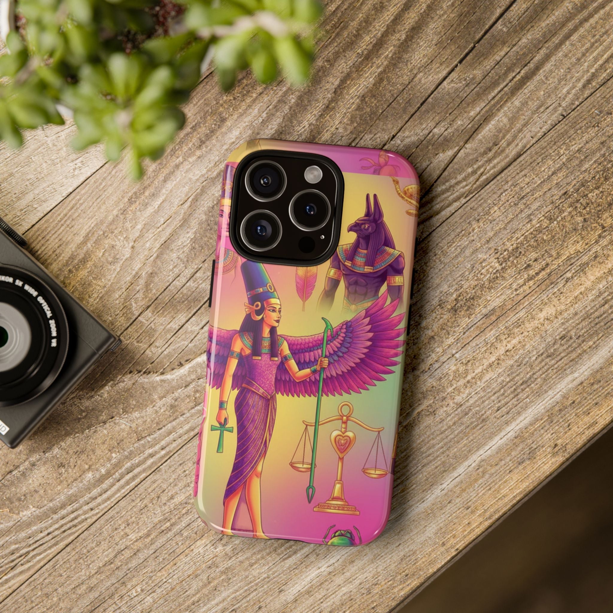 Purple Galaxy Swirl Tough Case — Cosmic Nebula Phone Case Printify