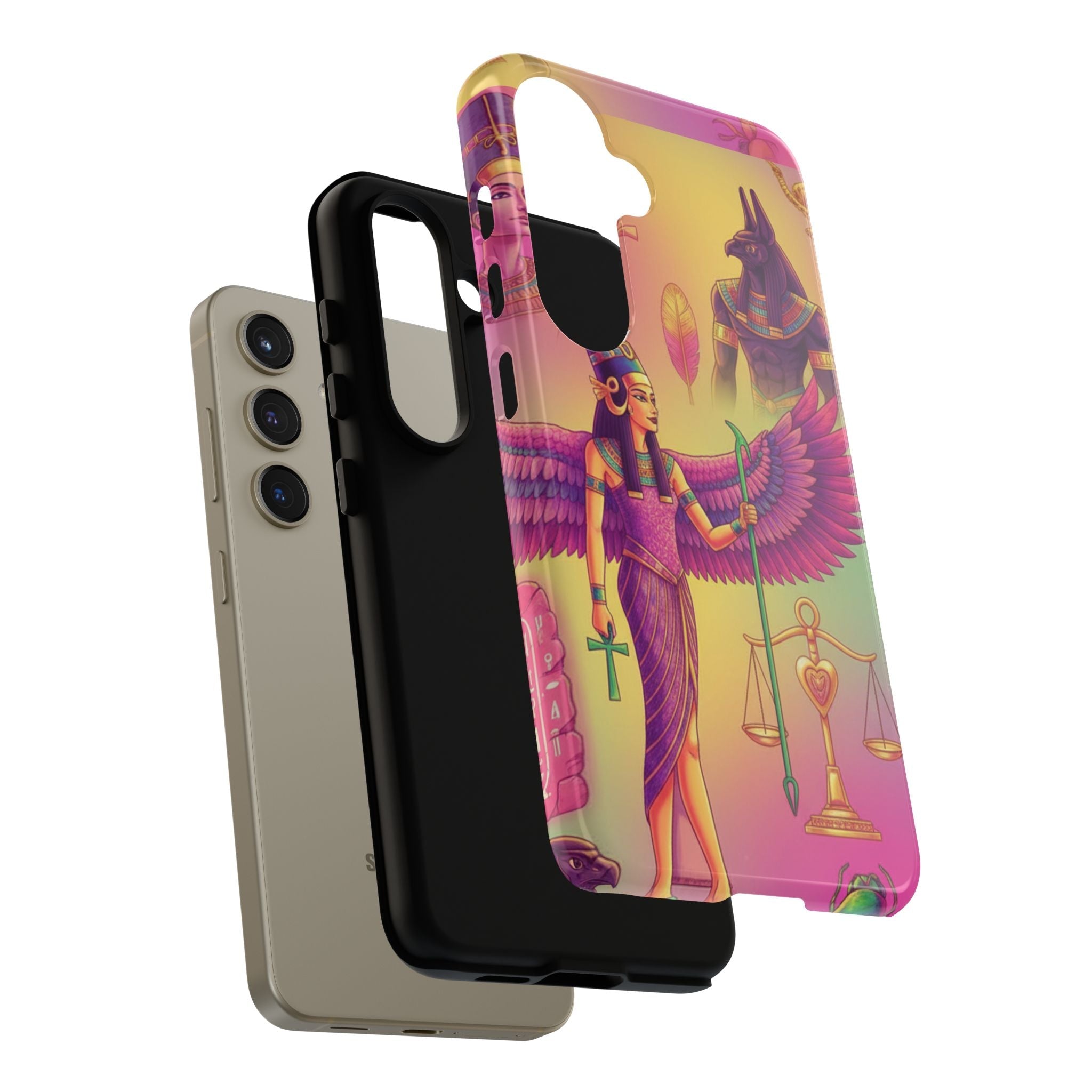 Purple Galaxy Swirl Tough Case — Cosmic Nebula Phone Case Printify