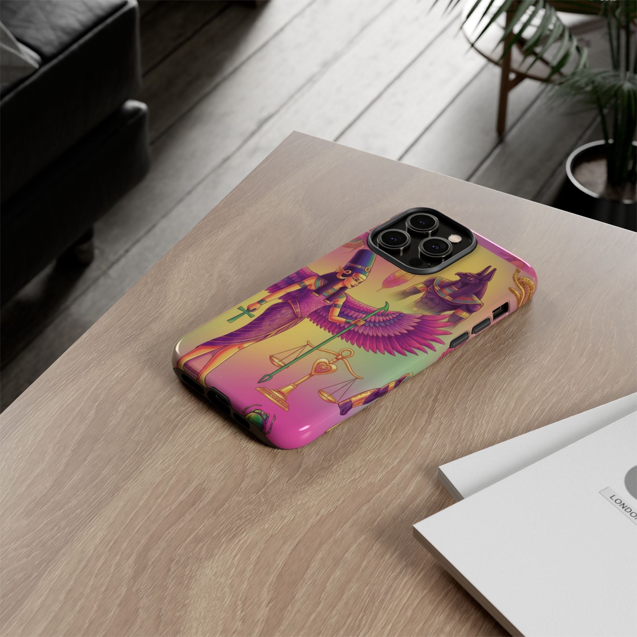 Purple Galaxy Swirl Tough Case — Cosmic Nebula Phone Case Printify