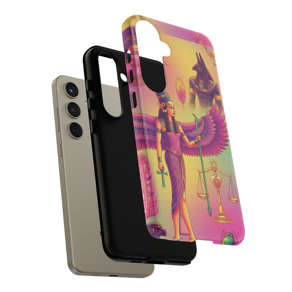 Purple Galaxy Swirl Tough Case — Cosmic Nebula Phone Case Printify