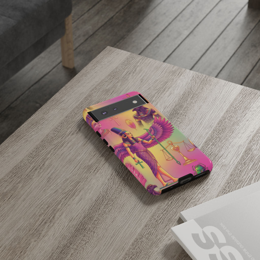 Purple Galaxy Swirl Tough Case — Cosmic Nebula Phone Case Printify