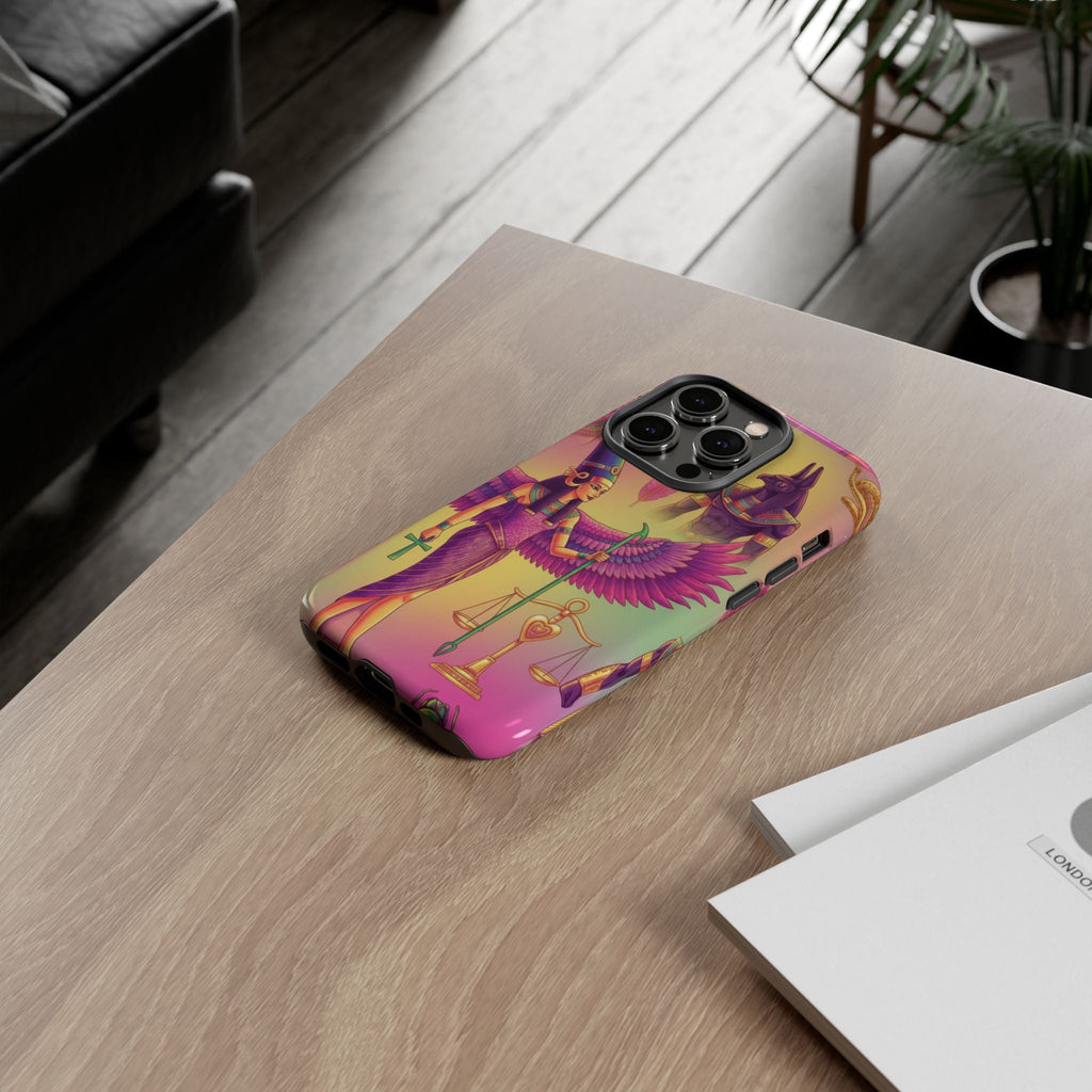 Purple Galaxy Swirl Tough Case — Cosmic Nebula Phone Case Printify