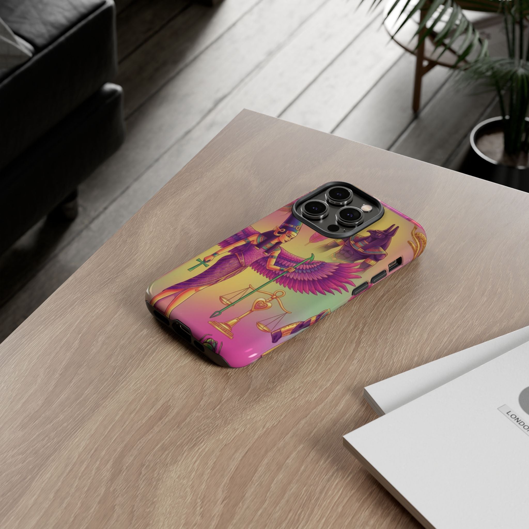 Purple Galaxy Swirl Tough Case — Cosmic Nebula Phone Case Printify
