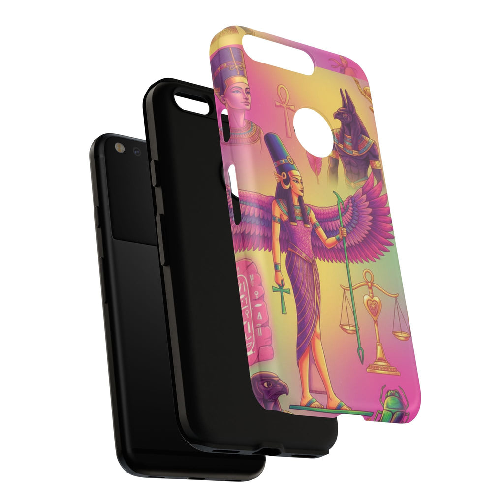 Purple Galaxy Swirl Tough Case — Cosmic Nebula Phone Case Printify