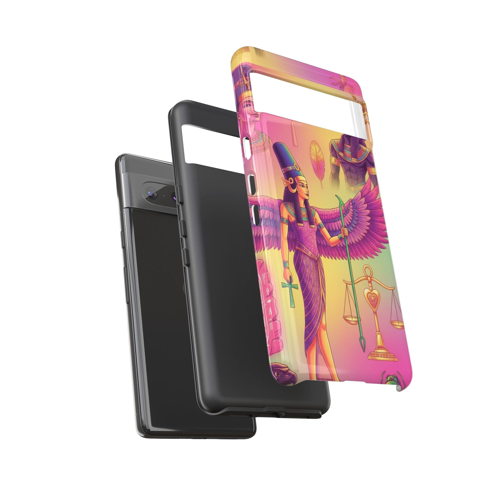 Purple Galaxy Swirl Tough Case — Cosmic Nebula Phone Case Printify