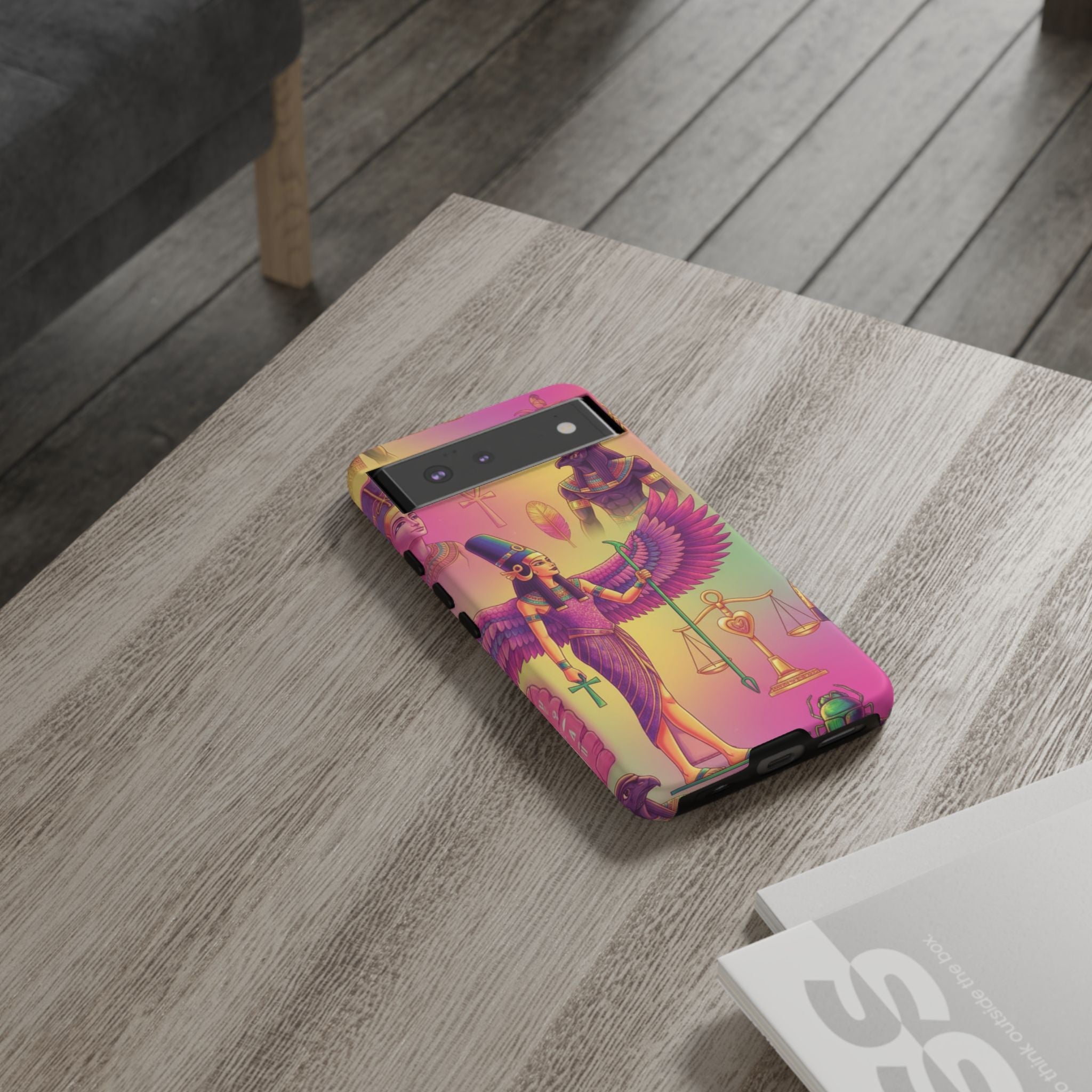 Purple Galaxy Swirl Tough Case — Cosmic Nebula Phone Case Printify