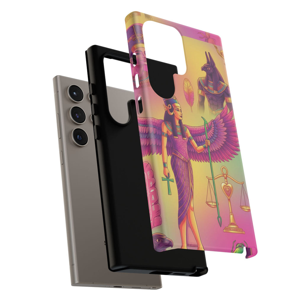 Purple Galaxy Swirl Tough Case — Cosmic Nebula Phone Case Printify