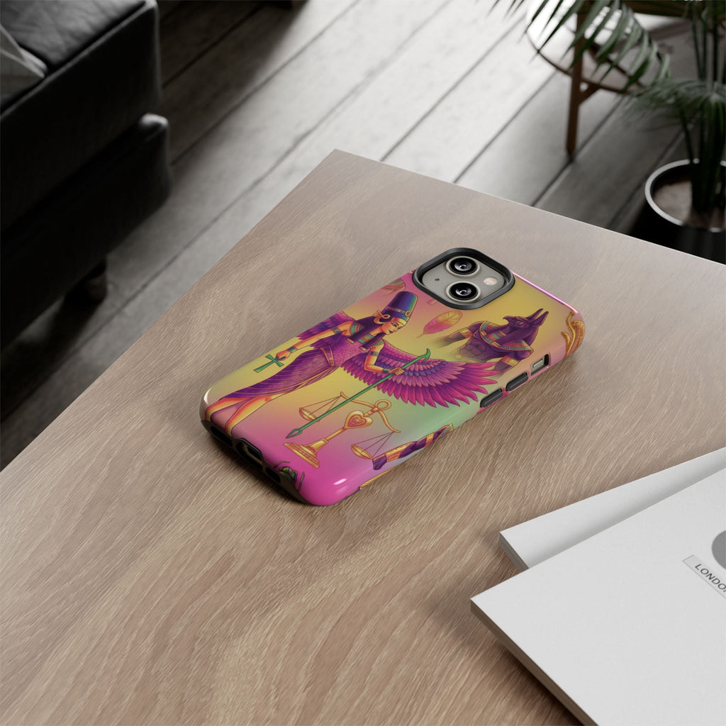 Purple Galaxy Swirl Tough Case — Cosmic Nebula Phone Case Printify