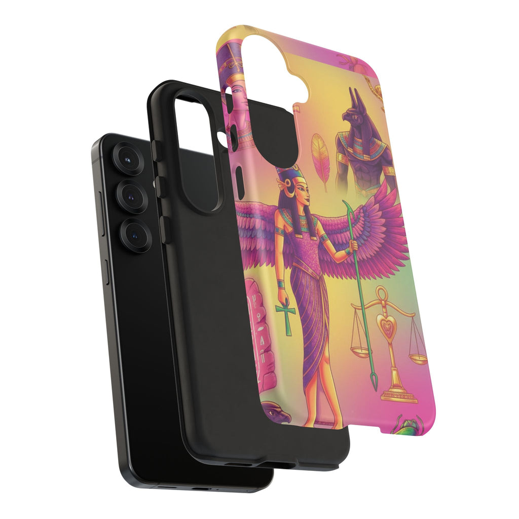 Purple Galaxy Swirl Tough Case — Cosmic Nebula Phone Case Printify
